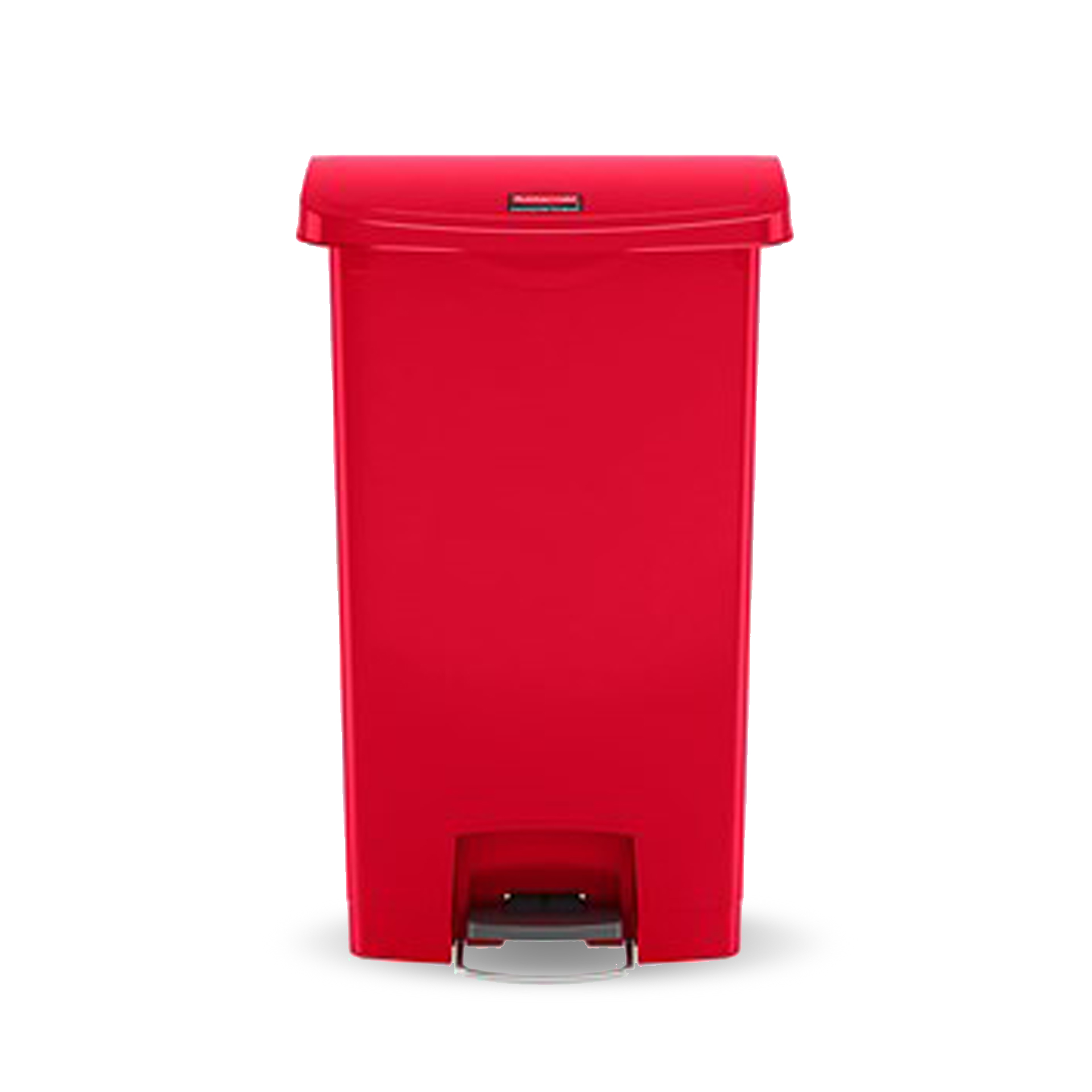 ถังขยะแบบเท้าเหยียบ Slim Jim® Step-On Container ขนาด 50 ลิตร สีแดง