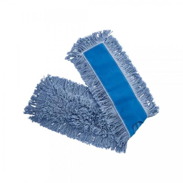 ผ้าม็อบดันฝุ่น Kut-A-Way® Blend Dust Mop ขนาด 48 นิ้ว สีน้ำเงิน