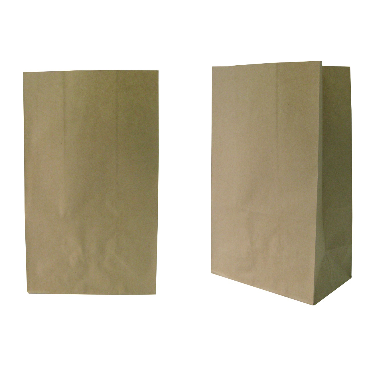 ถุงกระดาษมีก้น 50 แกรม สีน้ำตาล ขนาด 13x8x22 cm. (20 ใบ/แพ็ค)