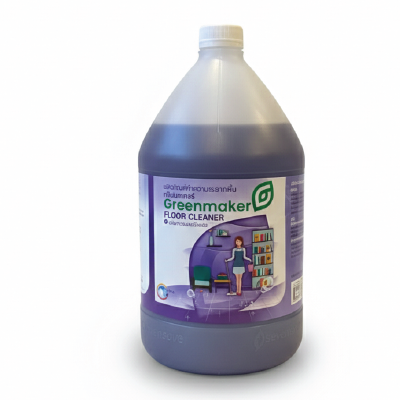 ผลิตภัณฑ์ทำความสะอาดพื้น Greenmaker Floor Cleaner - Purple 3.8 ลิตร