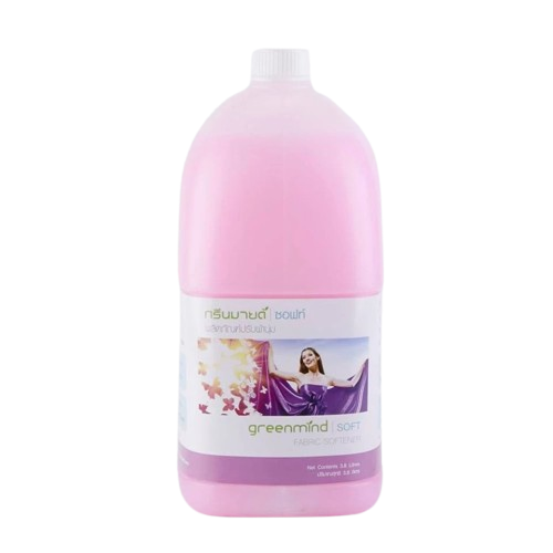 ผลิตภัณฑ์ปรับผ้านุ่ม กรีนมายด์ Greenmind Fabirc Softener Pink 3.8 ลิตร