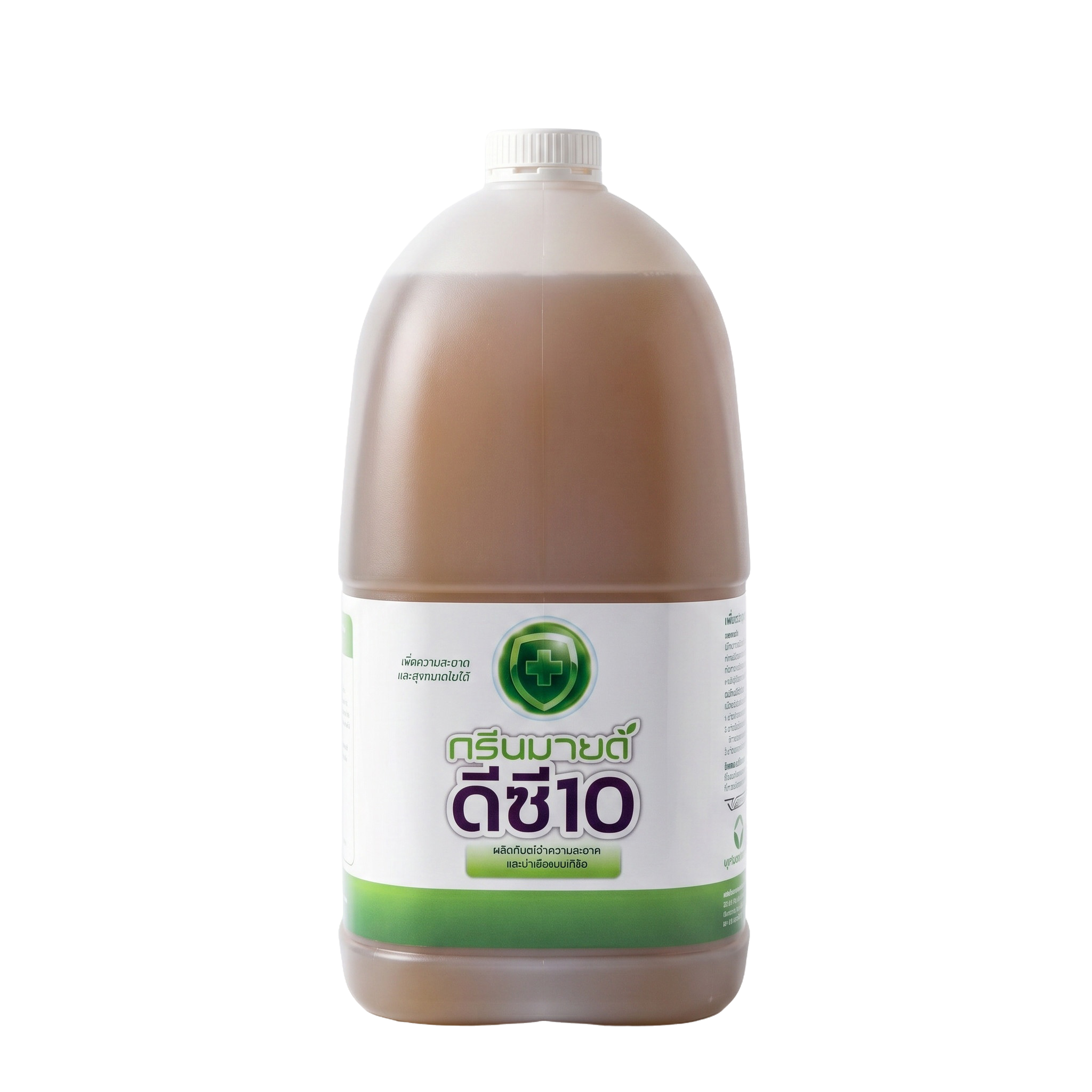 ผลิตภัณฑ์ทำความสะอาด และฆ่าเชื้อแบคทีเรียในขั้นตอนเดียว GREENMIND DC10 Cleaner & Sanitizer 3.8 ลิตร